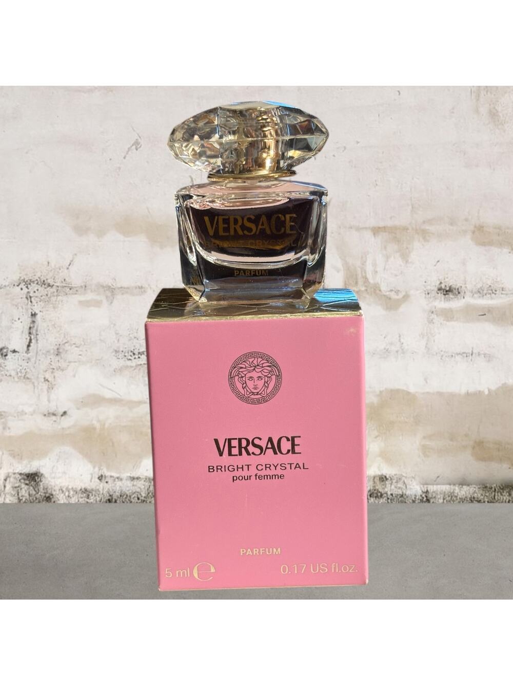 Versace Bright Crystal "EMPTY" Dabber NIB